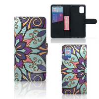 Samsung Galaxy A31 Hoesje Purple Flower