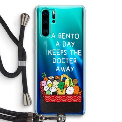 Bento a day: Huawei P30 Pro Transparant Hoesje met koord