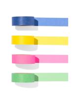 HEMA Washi tapes effen - 4 stuks (multicolor)