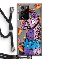 Loot Burger: Samsung Galaxy Note 20 Ultra / Note 20 Ultra 5G Transparant Hoesje met koord