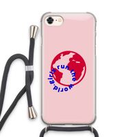 Run The World: iPhone 7 Transparant Hoesje met koord Run The World: iPhone 7 Transparant Hoesje met koord