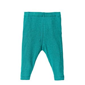 Baby-legging van bio-katoen met elastaan, smaragd Maat: 50/56