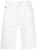 Tommy Hilfiger short en coton à coupe droite - Blanc