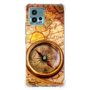 Motorola Moto G72 Telefoonhoesje met valbescherming Kompas