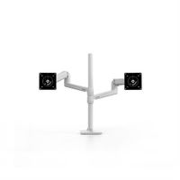 Ergotron LX Series LX Dual Stacking Arm 101,6 cm (40") Klem Wit - thumbnail
