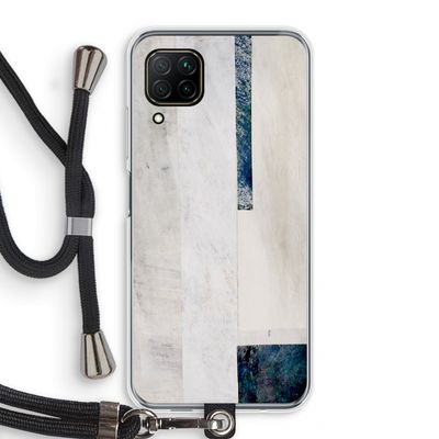 Meet you there: Huawei P40 Lite Transparant Hoesje met koord