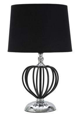 TAFELLAMP DONKERZILVER CM Ø28X44,5