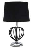 TAFELLAMP DONKERZILVER CM Ø28X44,5