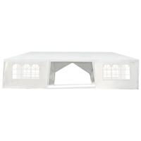 Tuinpaviljoen 3x9m Partytent Tuintent UV-Bescherming Tent Wit