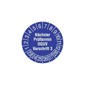 HT Instruments 2002270 Prüfplaketten 30mm Veiligheidscontrolestickers 1 stuk(s)