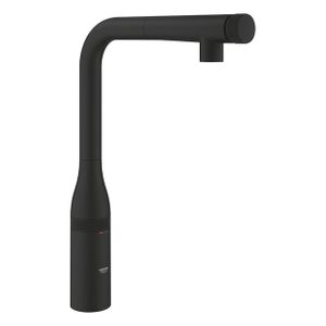 Grohe Essence smartcontrol keukenmengkraan L-uitloop phantom black 31928kf0