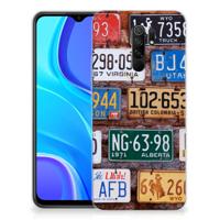Xiaomi Redmi 9 | Siliconen hoesje | met foto Kentekenplaten