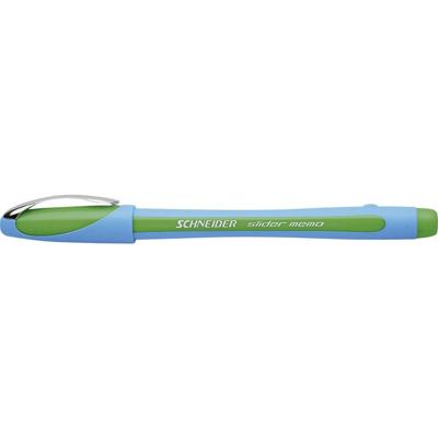 Schneider Schreibgeräte Slider Memo XB 150204 Balpen 0.5 mm Kleur inkt: Groen 1 stuk(s)
