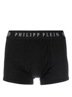 Philipp Plein boxer à logo imprimé - Noir