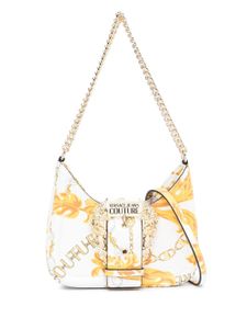 Versace Jeans Couture sac porté épaule en cuir artificiel - Blanc