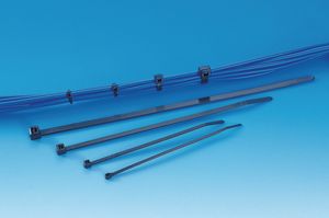 HellermannTyton 111-04889 T50R-PA66W-BK Kabelbinder 200 mm 4.60 mm UV-bestendig 100 stuk(s)