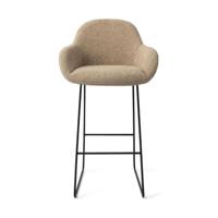 Jesper Home Kushi barkruk H75 Moss Meadow slide black