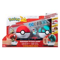 Boti Surprise Attack Game Speelset Axew Poke Ball Vs Totodile Net Ball