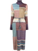 Ulla Johnson robe Almira à motif patchwork imprimé - Multicolore - thumbnail