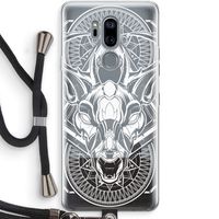 Oh Deer: LG G7 Thinq Transparant Hoesje met koord