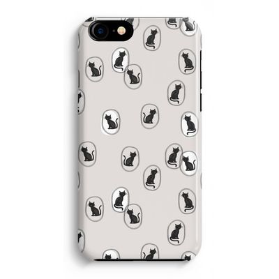 Miauw: iPhone 8 Volledig Geprint Hoesje