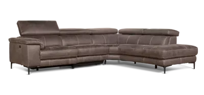 Relaxbank Intenza - Amos Smoky Grey Relaxbank Intenza - Amos Smoky Grey