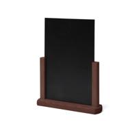 Tafelkrijtbord IEZZY A5 donkerbruin hout | 6 stuks