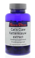 Nova Vitae Cats claw kattenklauw 500 mg (90 caps) - thumbnail