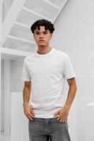 EA7 Emporio Armani 7M001327 T-Shirt Heren Gebroken Wit - Maat XL - Kleur: Gebroken Wit | Soccerfanshop