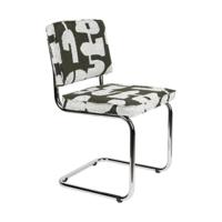 Zuiver Ridge Deco eetkamerstoel Green