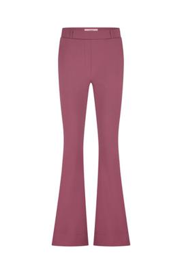 Flair bonded trousers - vintage berry - 13350