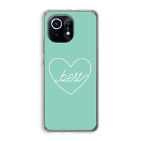 Best heart pastel: Xiaomi Mi 11 Transparant Hoesje