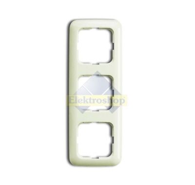 Busch-Jaeger afdekraam 3-voudig creme 2513-212