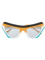 Marni Eyewear lunettes de soleil Devil's Pool - Blanc - thumbnail