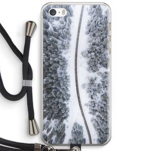 Snøfall: iPhone 5 / 5S / SE Transparant Hoesje met koord