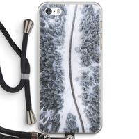 Snøfall: iPhone 5 / 5S / SE Transparant Hoesje met koord