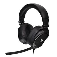 Thermaltake Argent H5 Stereo Gaming Headset Over Ear headset Gamen Kabel Stereo Zwart Volumeregeling, Microfoon uitschakelbaar (mute) - thumbnail