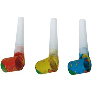 Gekleurde Roltongen Balloon - 6 Stuks