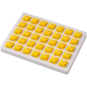 Keychron Gateron Cap V2 Golden-Yellow Switch-Set keyboard switches 35 stuks