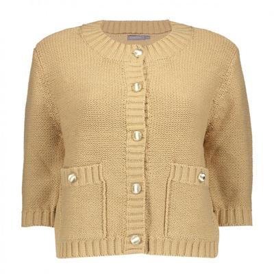 Geisha - Beige | unisex | Vest | Beige | XXL | regular | Kamst mode