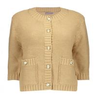 Geisha - Beige | unisex | Vest | Beige | XXL | regular | Kamst mode