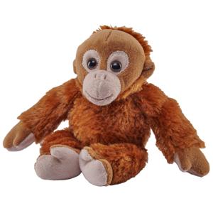 Pluche Orang Oetan knuffel - 13 cm - aap/apen knuffeldieren