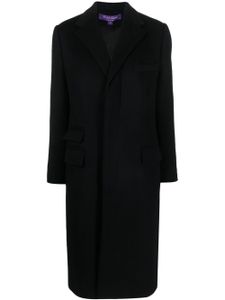 Ralph Lauren Collection manteau Beatrisa à simple boutonnage - Noir