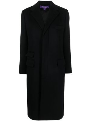 Ralph Lauren Collection manteau Beatrisa à simple boutonnage - Noir