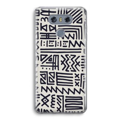 Marrakech print: LG G6 Transparant Hoesje