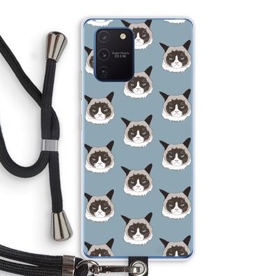 It's a Purrr Case: Samsung Galaxy Note 10 Lite Transparant Hoesje met koord