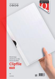 5 Witte klemmappen van Quantore