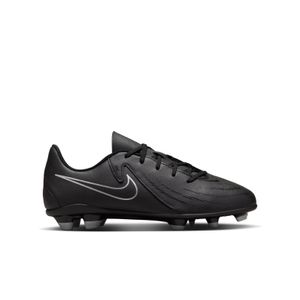 Nike Phantom GX II Club Gras / Kunstgras Voetbalschoenen (MG) Kids Zwart Donkergrijs