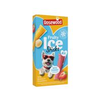 Rosewood Fruity Icesticks banaan en aardbei 4x40gram Rosewood Fruity Icesticks banaan en aardbei 4x40gram