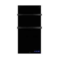 Infraroodpaneel Eurom Sani 1000W 127x55 cm Badkamerverwarming Met Wi-Fi Zwart Eurom